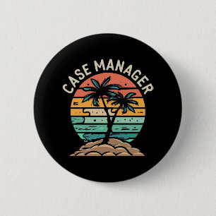 Badge Rond 5 Cm Gestionnaire de cas
