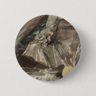 Badge Rond 5 Cm Giovanni Boldini (italien, 1842-1931)