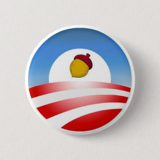 Badge Rond 5 Cm Gland d'Obama