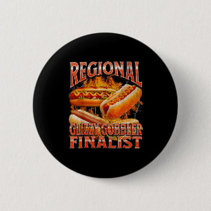 Badge Rond 5 Cm Glizzy Gobbler Drôle Wiener Hot Dog Meme Bootleg G