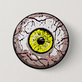 Badge Rond 5 Cm Globe oculaire personnalisable - bouton