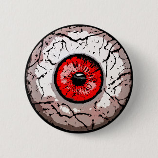 Badge Rond 5 Cm Globe oculaire personnalisable - bouton