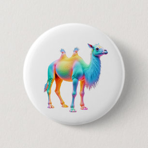 Badge Rond 5 Cm Glorieux Art du chameau