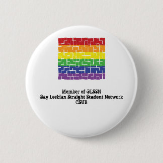 Badge Rond 5 Cm GLSSN - Bouton de membre de CSUB
