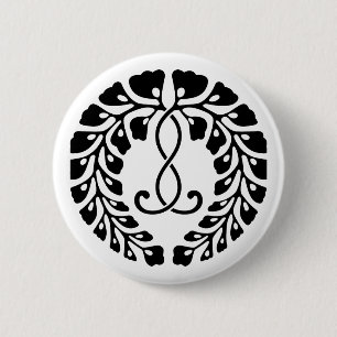 Badge Rond 5 Cm glycine de Kujo