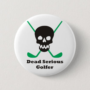 Badge Rond 5 Cm Golf