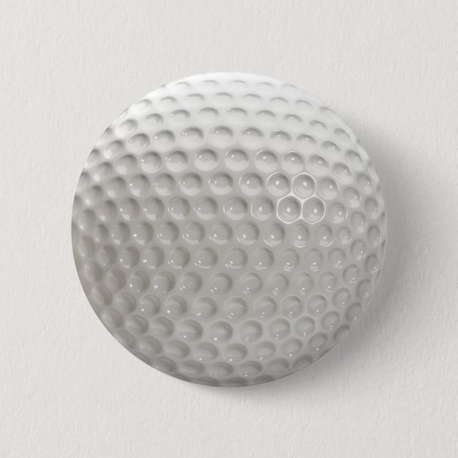Badge Rond 5 Cm Golf Ball Sport (Devant)