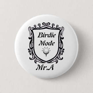 Badge Rond 5 Cm Golf élégant et populaire Bouton 2026