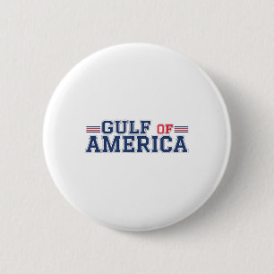 Badge Rond 5 Cm Golfe De L'Amérique Usa Funny Golfe Du Mexique 4 J