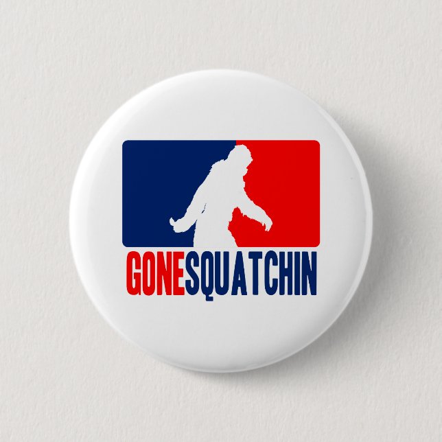 Badge Rond 5 Cm Gone Squatching Style Ligue (Devant)