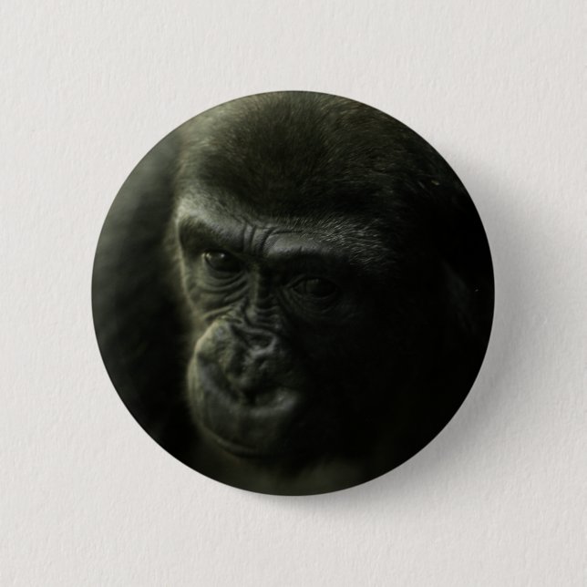 Badge Rond 5 Cm Gorille Closeup.png (Devant)