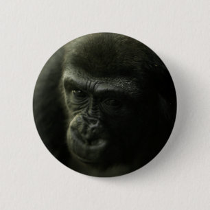 Badge Rond 5 Cm Gorille Closeup.png