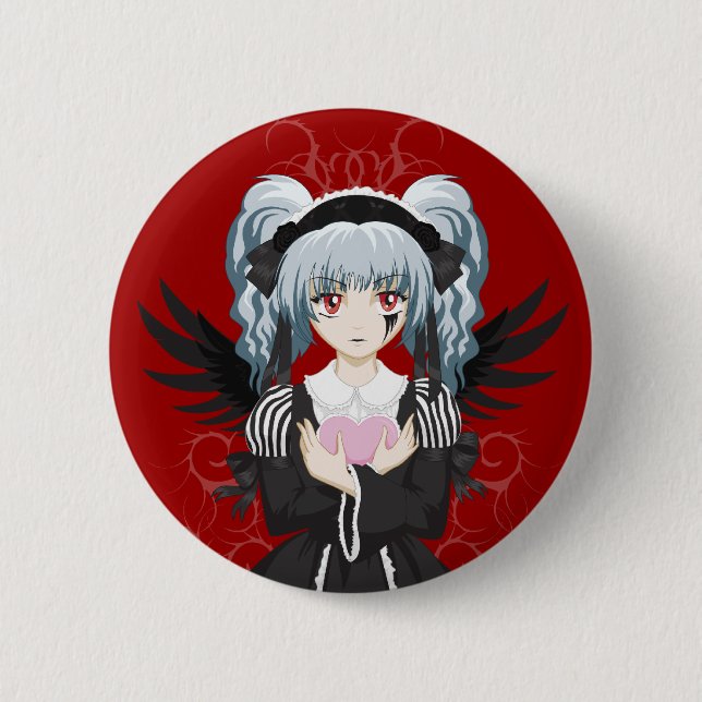 Badge Rond 5 Cm Gothloli (Devant)