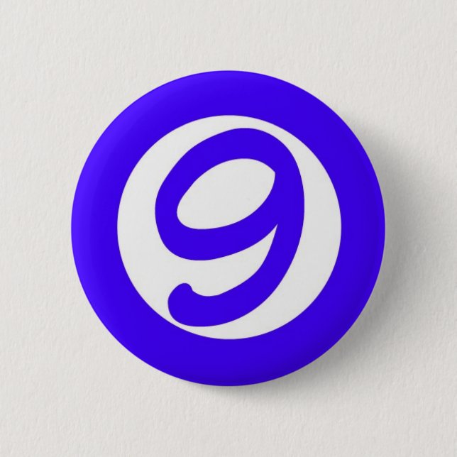 Badge Rond 5 Cm ⑨ goupille (Devant)