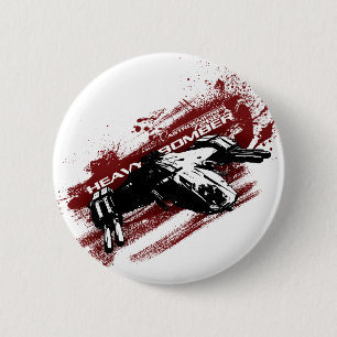 Badge Rond 5 Cm Goupille de bombardier lourd