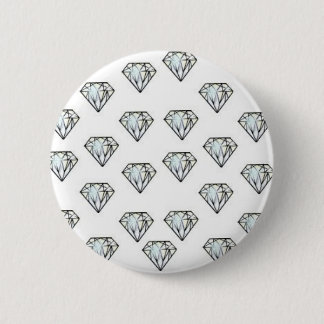 Badge Rond 5 Cm goupille de diamant