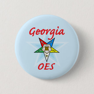 Badge Rond 5 Cm Goupille de la Géorgie OES