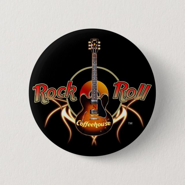 Badge Rond 5 Cm Goupille de la roche n (Devant)