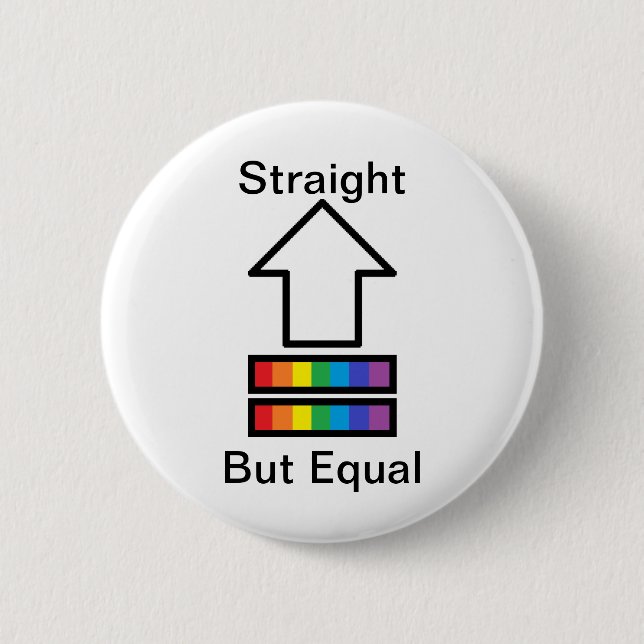 Badge Rond 5 Cm Goupille de soutien directement mais de l'égal (Devant)