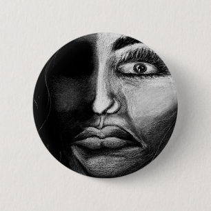 Badge Rond 5 Cm Goupille en détresse de talent