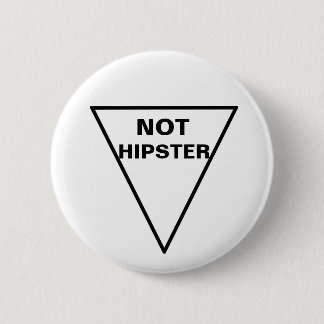 Badge Rond 5 Cm Goupilles blanches noires sarcastiques drôles