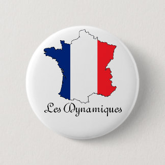 Badge Rond 5 Cm Goupilles "Les Dynamiques "
