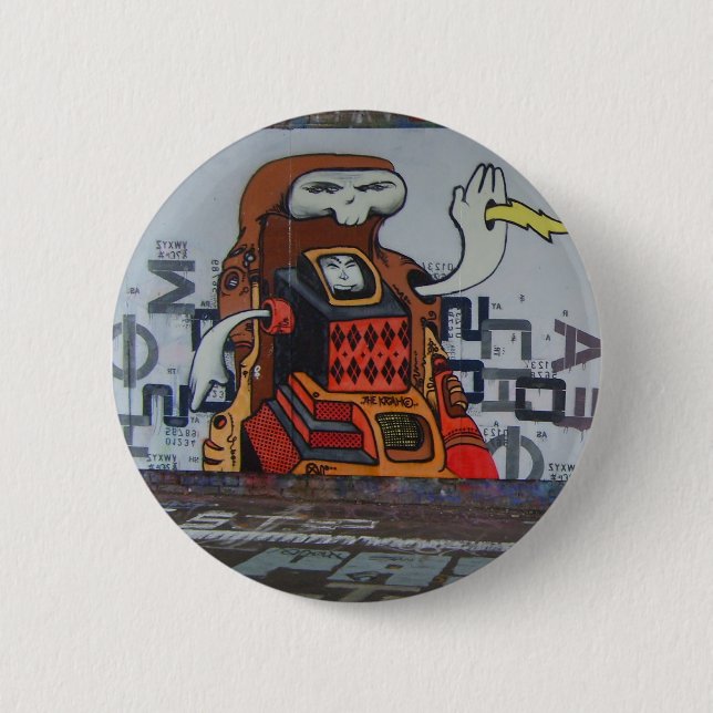Badge Rond 5 Cm graff de the_krah (Londres) (Devant)