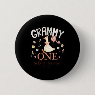 Badge Rond 5 Cm Grammy minimal Un jars d'âne 1er