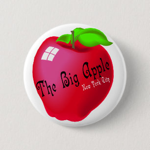 Badge Rond 5 Cm Grand Apple