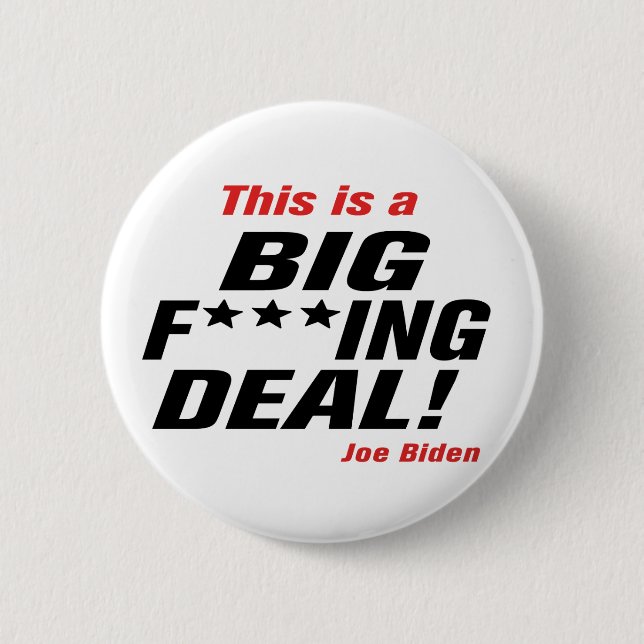 Badge Rond 5 Cm Grand bouton d'affaire d'ing de *** de F (Devant)
