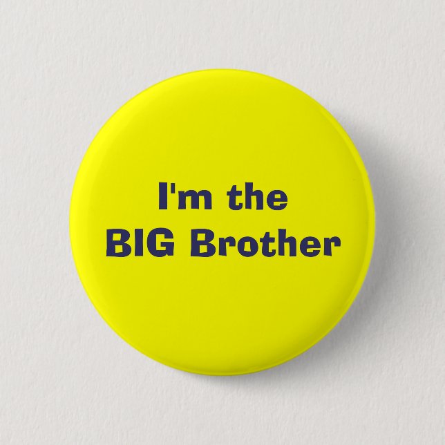 Badge Rond 5 Cm Grand frère (Devant)