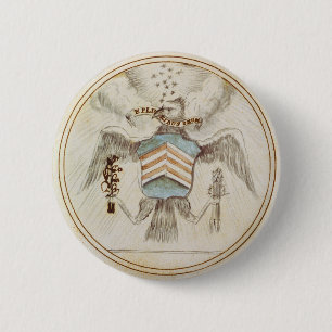 Badge Rond 5 Cm Grand joint de conception originale des Etats-Unis