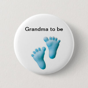 Badge Rond 5 Cm Grand-maman à être