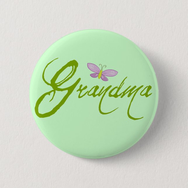 Badge Rond 5 Cm Grand-mère (Devant)