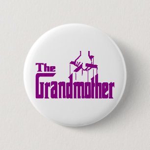 Badge Rond 5 Cm Grand-mère