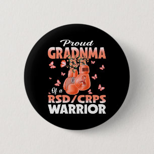 Badge Rond 5 Cm Grand-Mère Fière D'Un Ccrps Rsd Boxi De Sensibilis