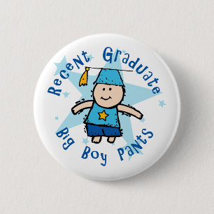 Badge Rond 5 Cm Grand pantalon de garçon