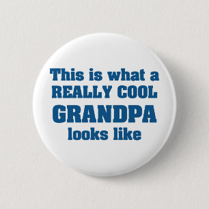 Badge Rond 5 Cm Grand-papa