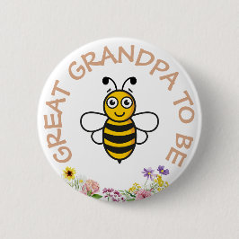 Badge Rond 5 Cm Grand-Père À Être Douce Comme Il Peut Être