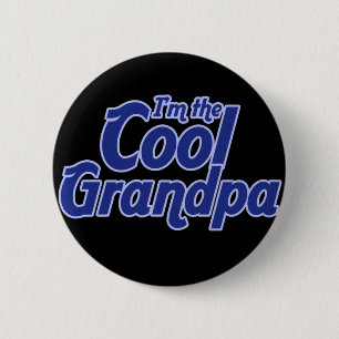 Badge Rond 5 Cm Grand-père cool