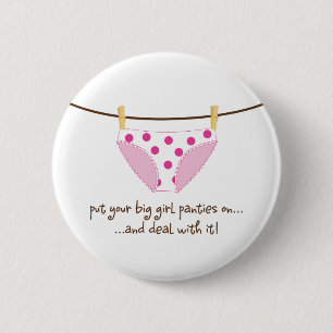 Badge Rond 5 Cm grande fille