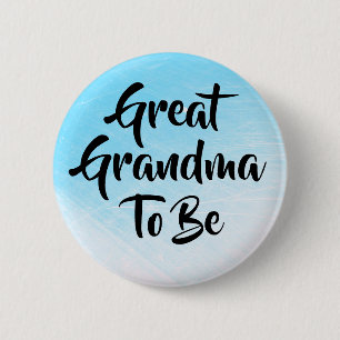 Badge Rond 5 Cm Grande grand-maman à être boutons de baby shower