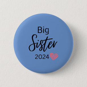 Badge Rond 5 Cm grande soeur 2024