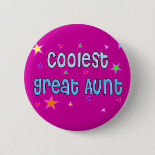 Badge Rond 5 Cm Grande tante Gifts