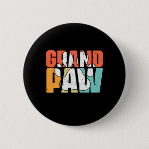 Badge Rond 5 Cm Grandfather Quotes   Grandpaw Dog