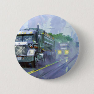Badge Rond 5 Cm GRANDS CAMIONS et CAMIONS d'INSTALLATION pour des 