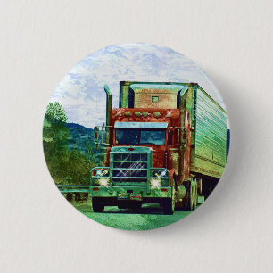Badge Rond 5 Cm GRANDS CAMIONS et CAMIONS d'INSTALLATION pour des 