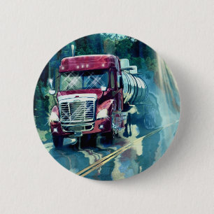 Badge Rond 5 Cm GRANDS CAMIONS et CAMIONS d'INSTALLATION pour des 