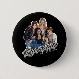 Badge Rond 5 Cm Graphique du groupe Retro Riverdale