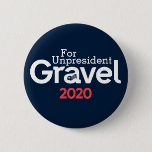 Badge Rond 5 Cm Gravelez pour Unpresident 2020